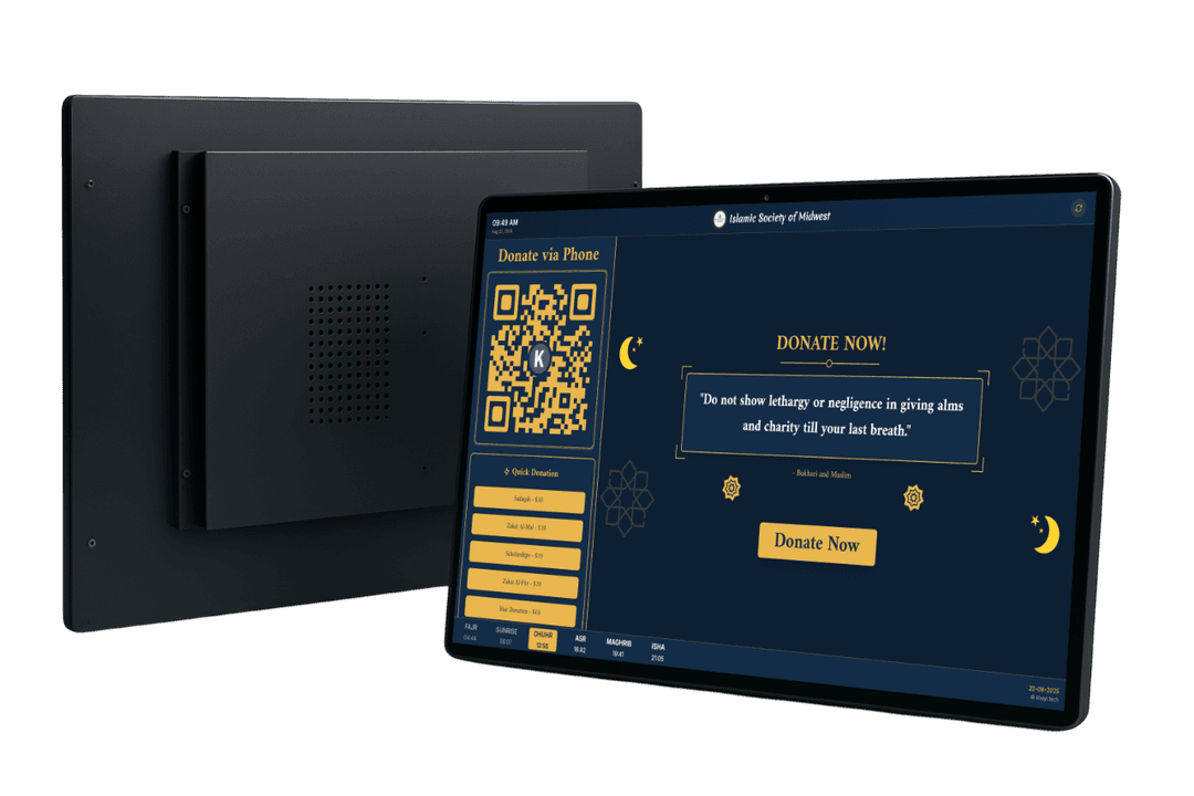 Tap to Pay Givebear Kiosk